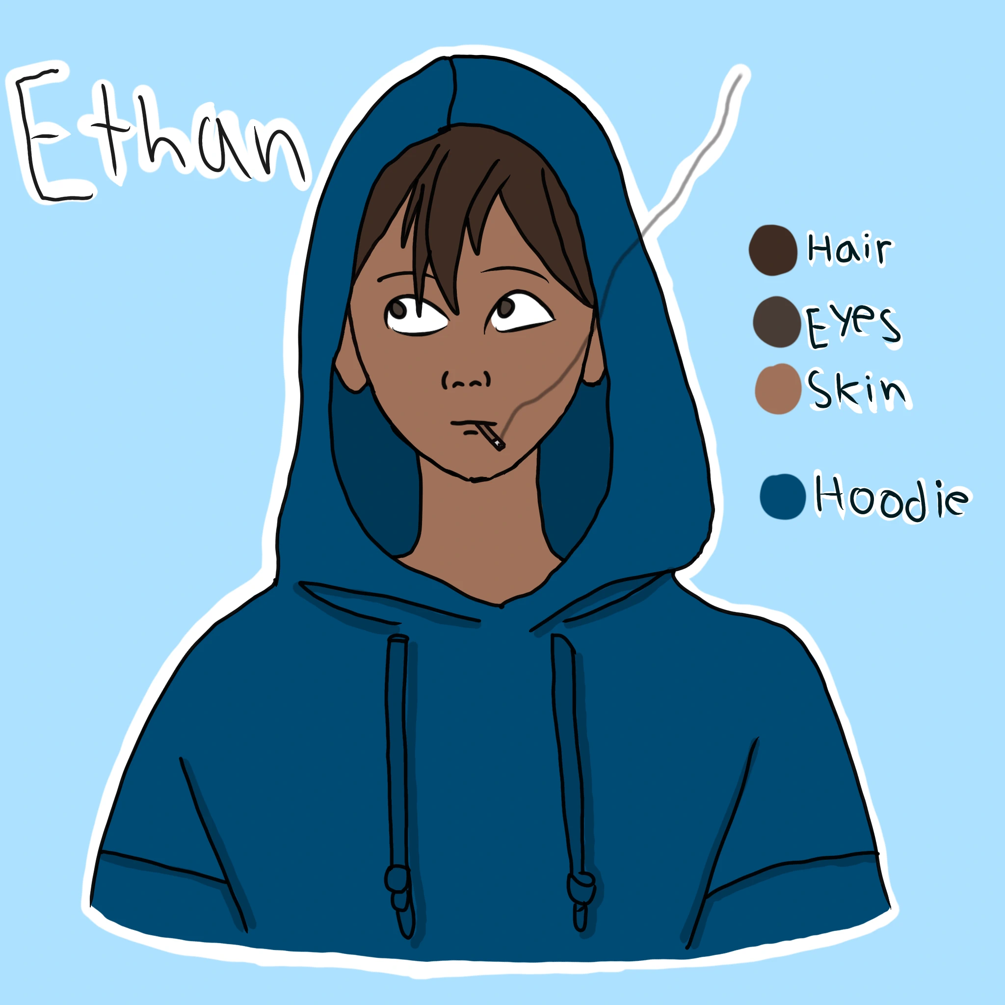 Ethan character artwork