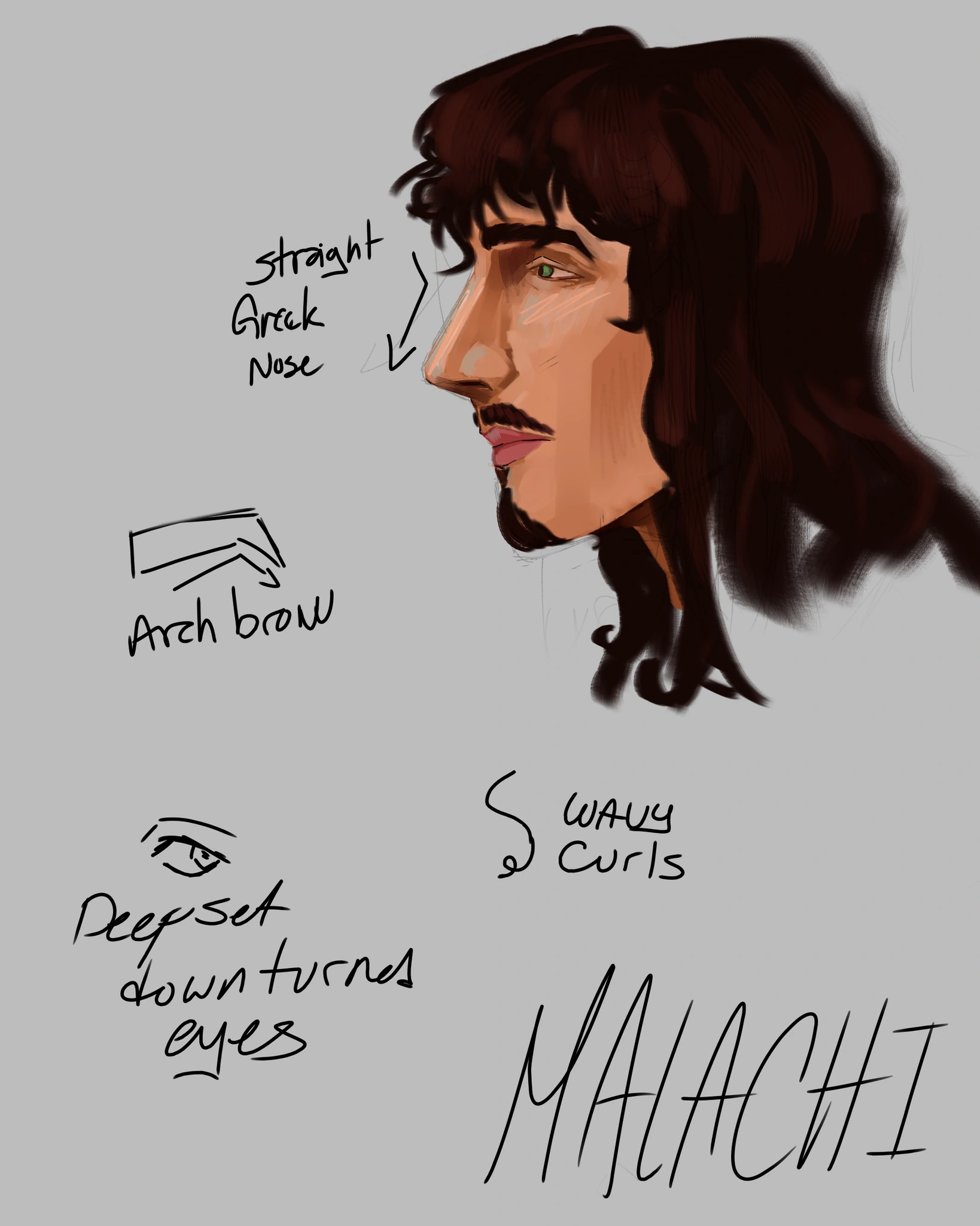 malachi references character artwork