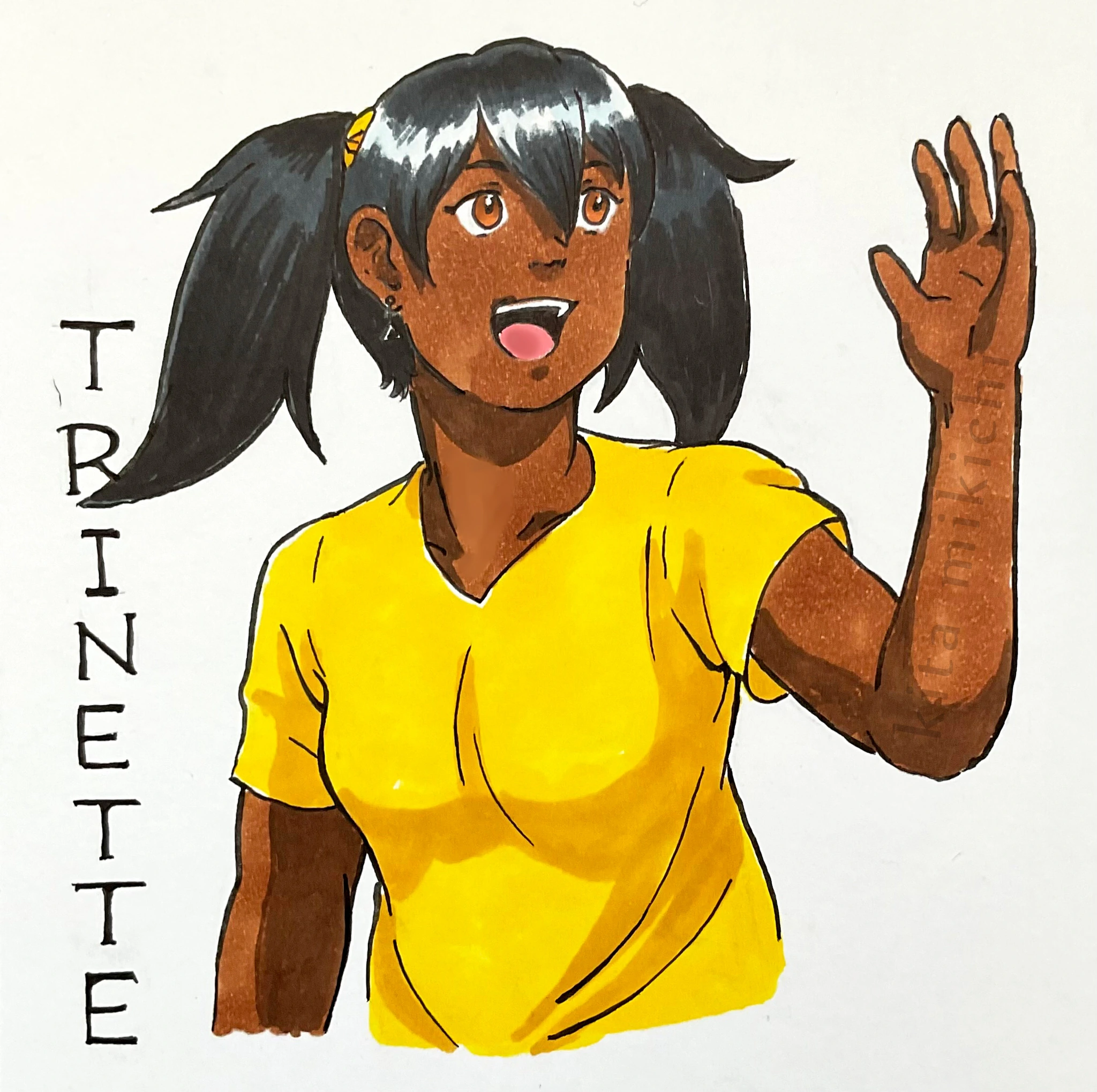 Trinette character artwork