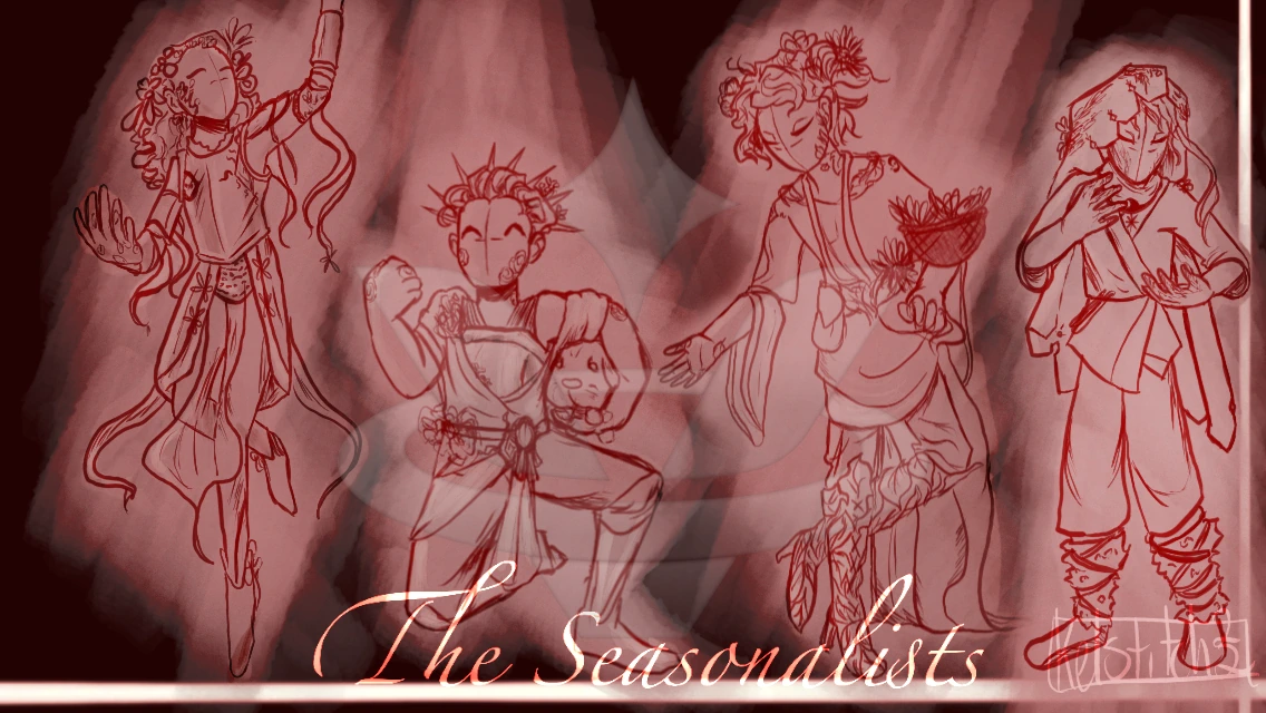 Seasonalists character artwork