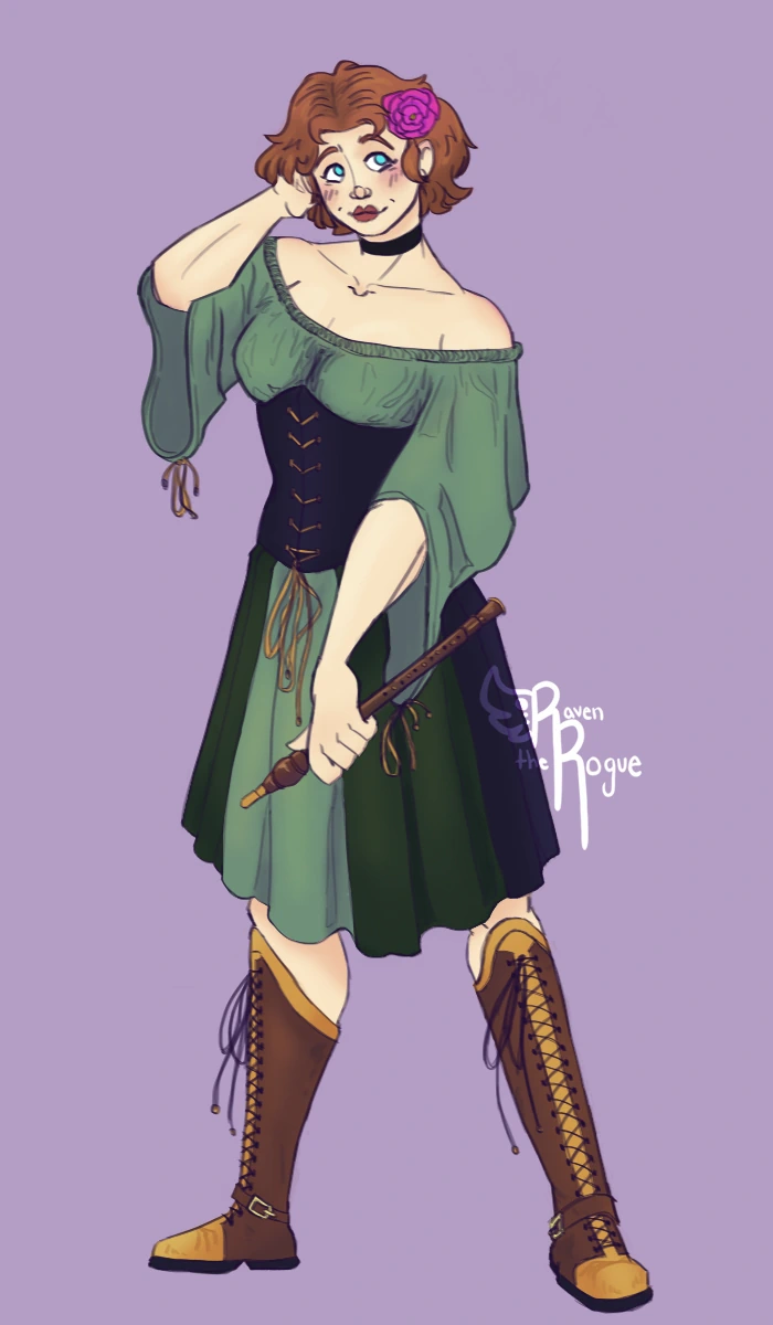Nessa Brodrick character artwork