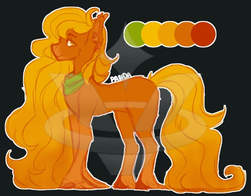 MLPpalettechallenge character artwork