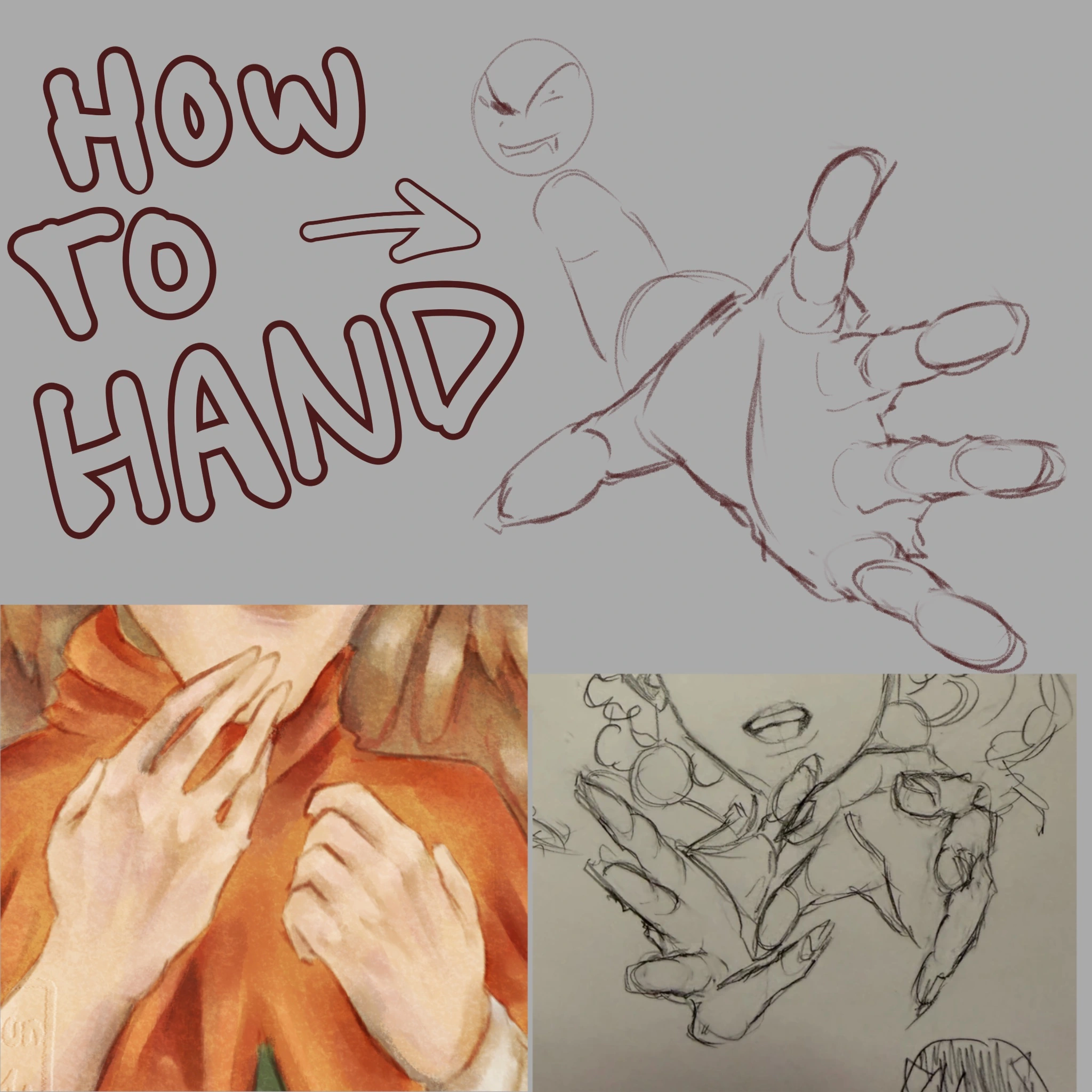 how to hand character artwork