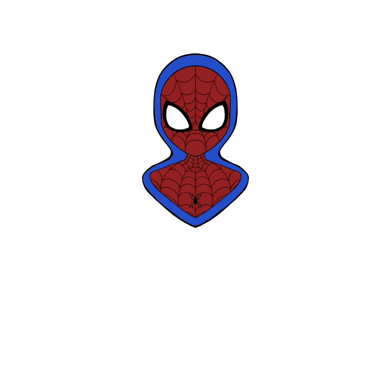 Spiderman character artwork