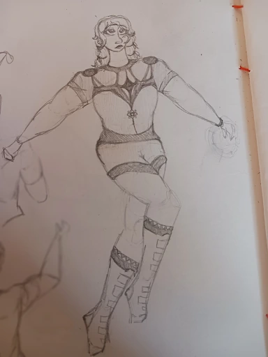 Raylie Marie "Goddess" character artwork