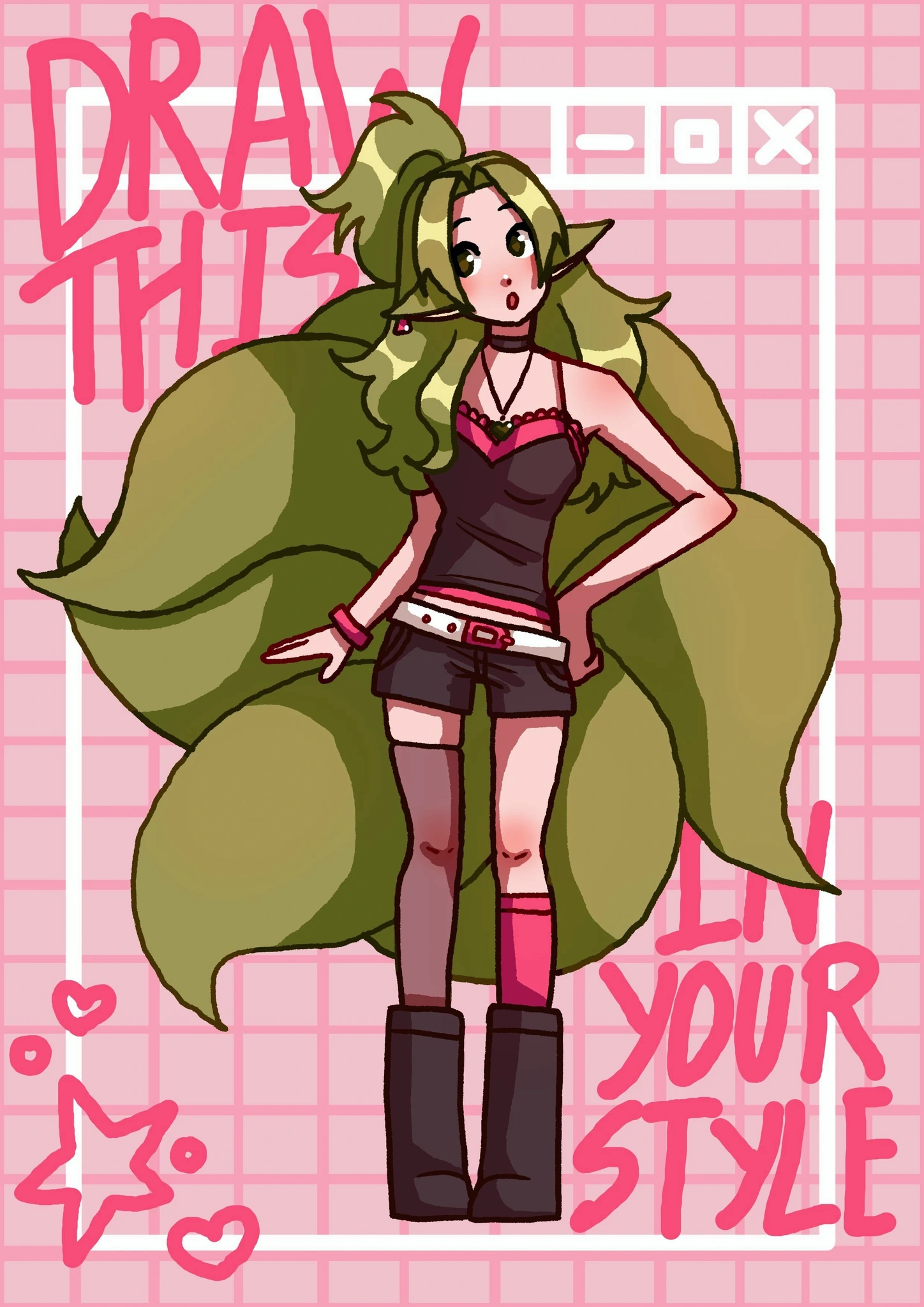(Closed) Draw This In Your Style! character artwork