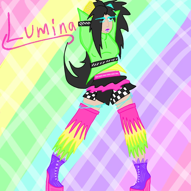 Lumina/Lumino!!! character artwork