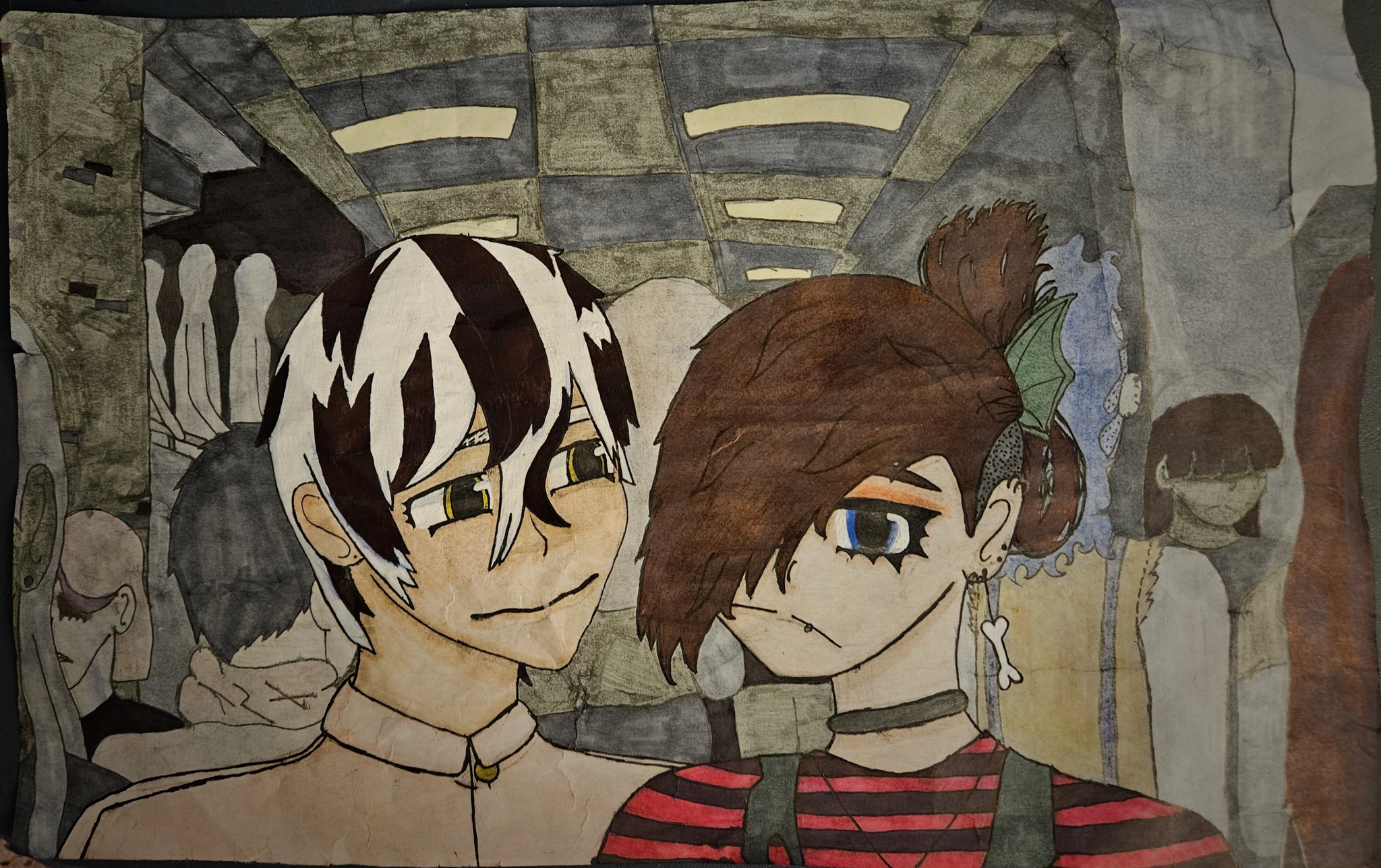 Ships/Canon Events character artwork