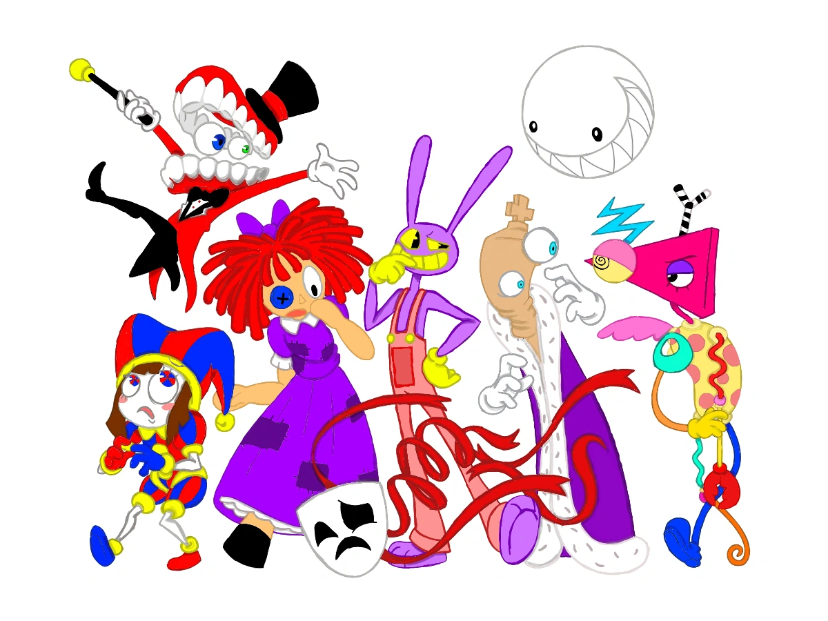 TADC (This took me Weeks on end to make) character artwork