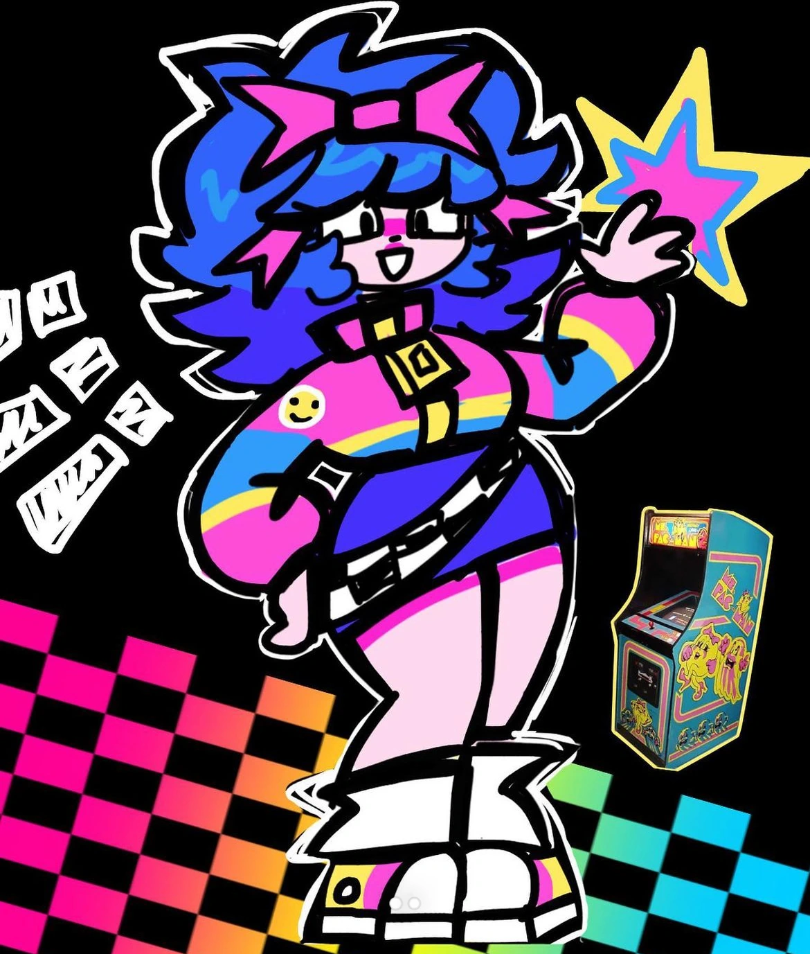 Gachapon character artwork