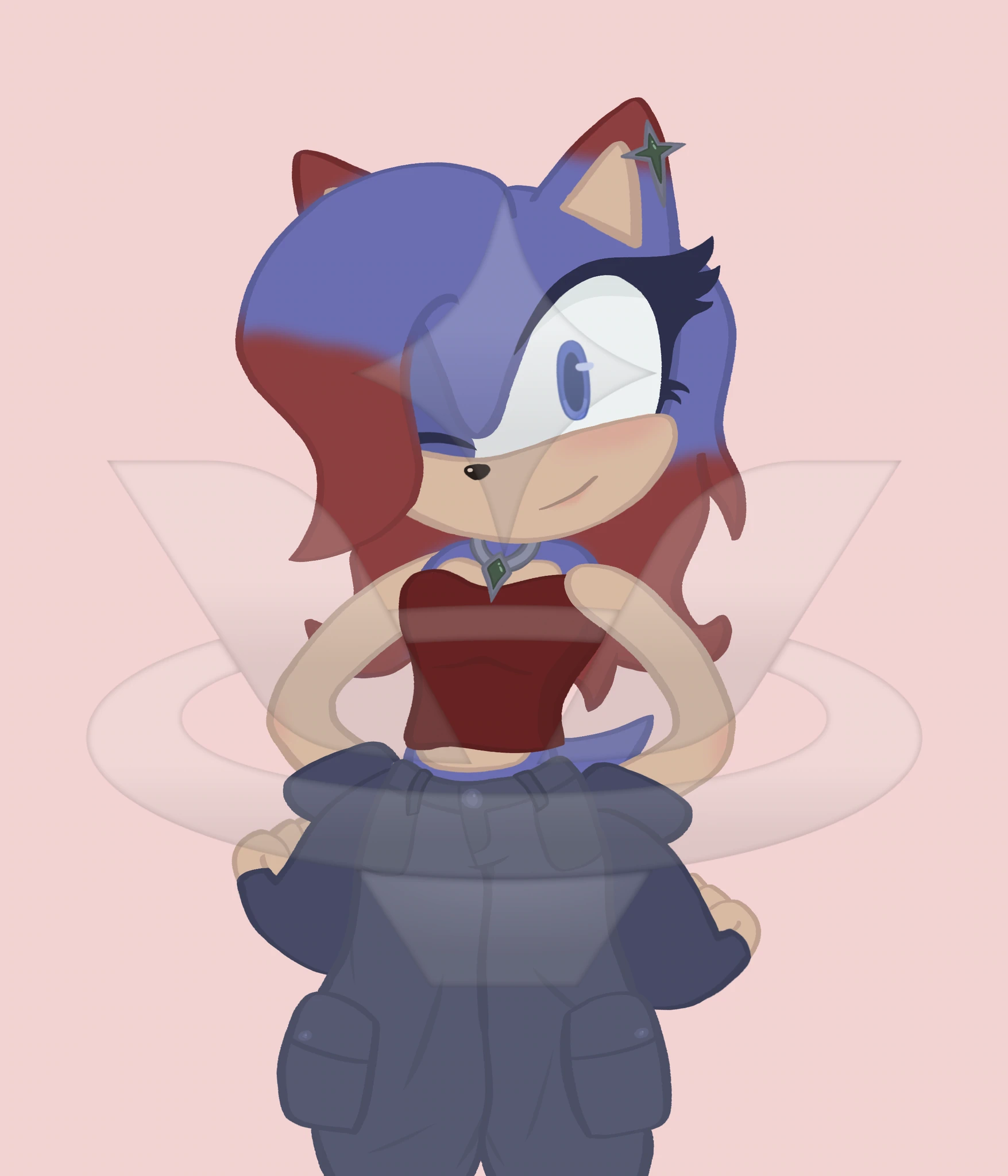 Sully Sierra The Hedgehog character artwork