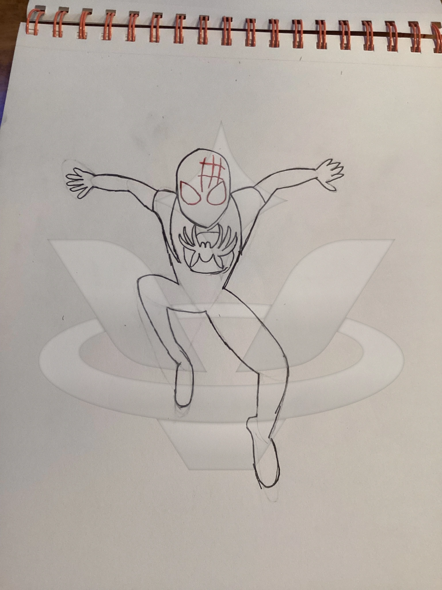 Spiderman character artwork