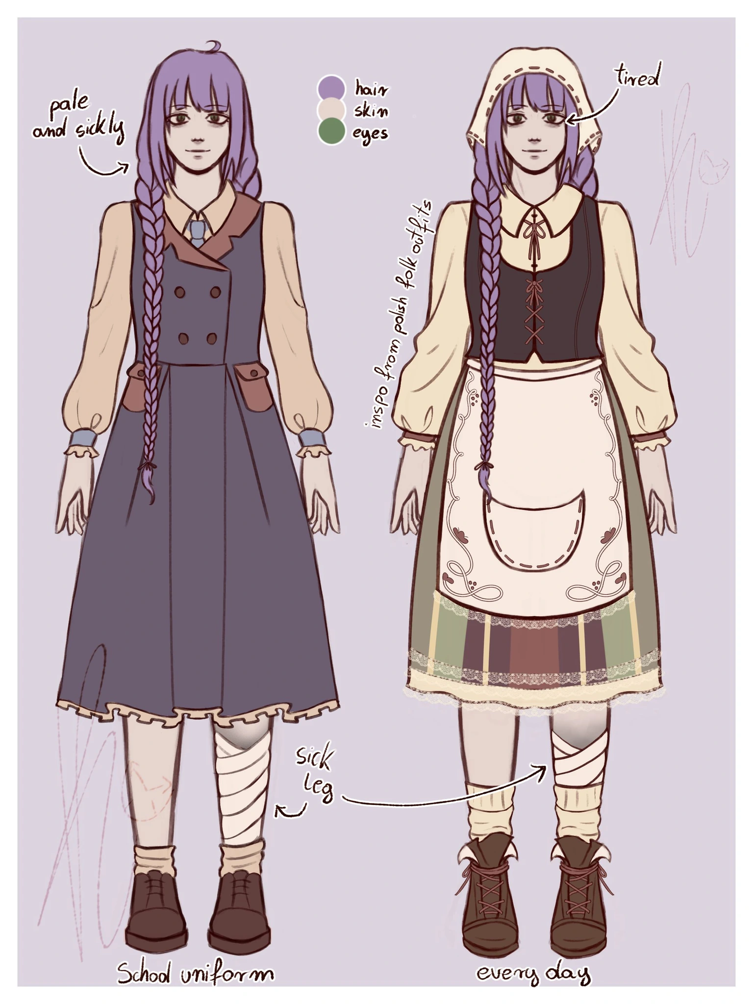 Amelia Heckert character artwork