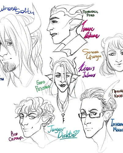 Homestuck OCs character artwork