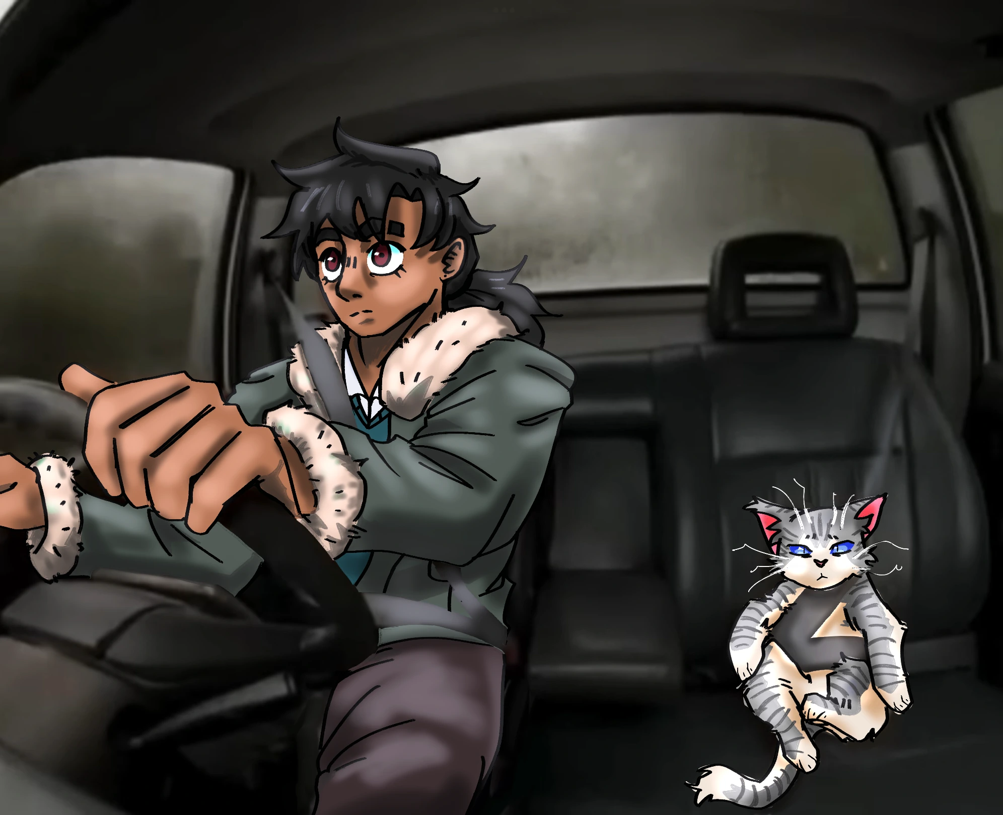 Pulling up in my giant aaa forklift and dropping this all over everyone character artwork