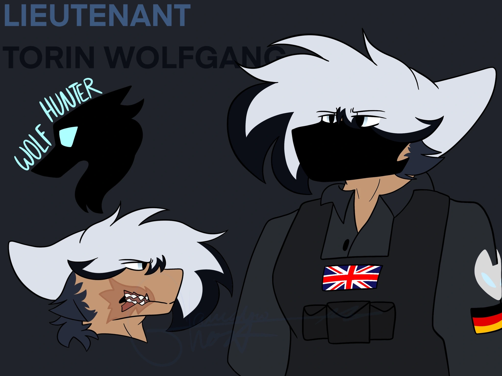 Torin "Wolfhunter" Wolfgang character artwork