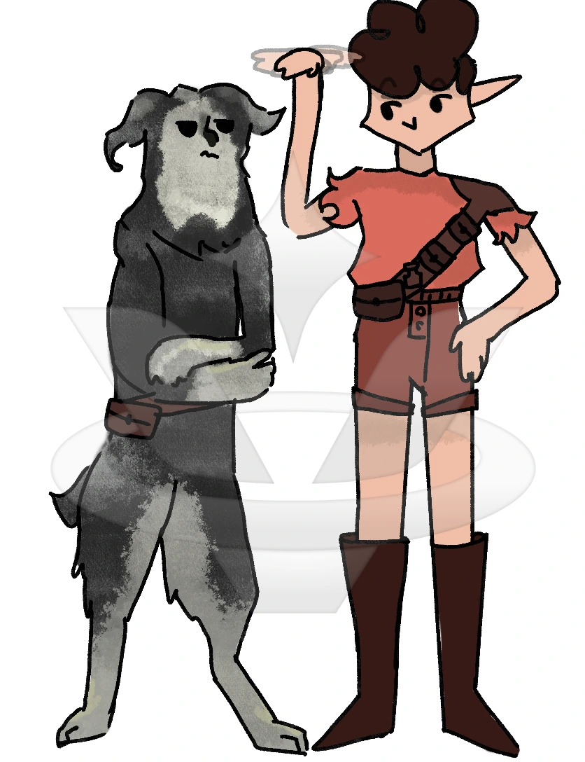 Dnd character artwork