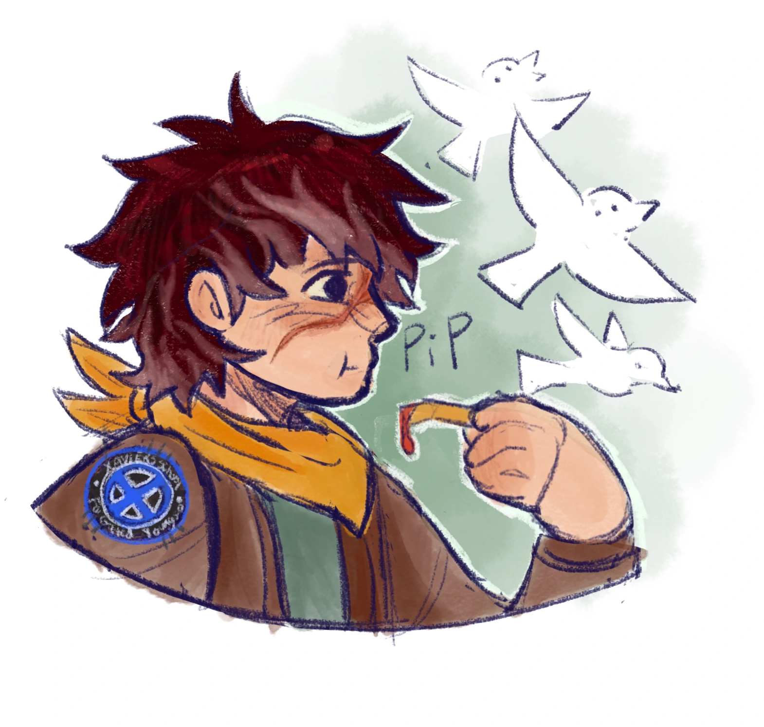 Pip Fletcher character artwork