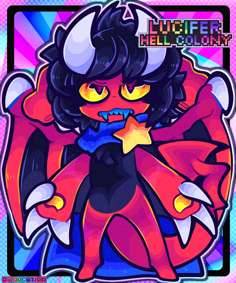 š Lucifer character artwork