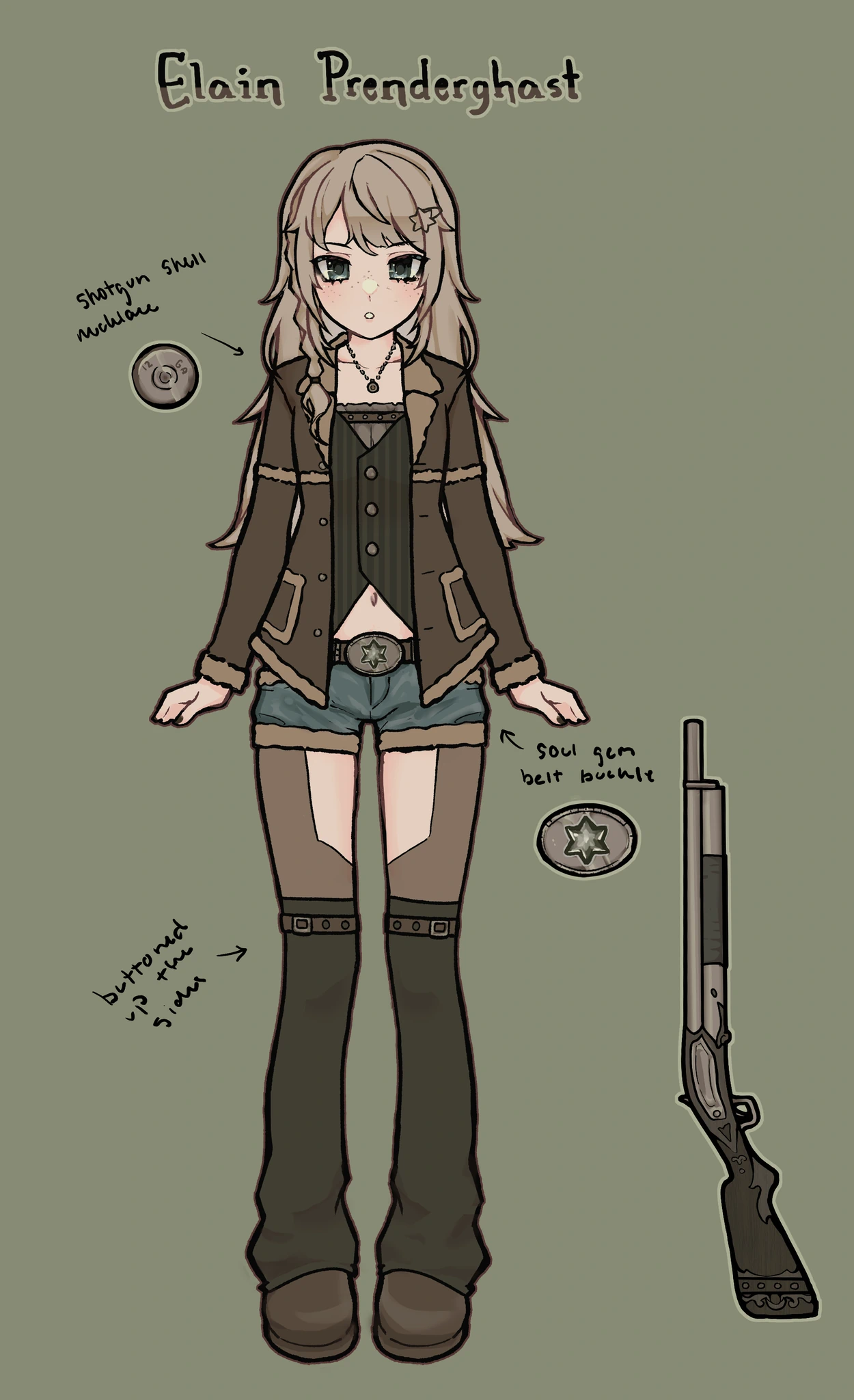 Elain character artwork