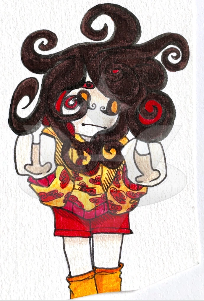 Moony character artwork