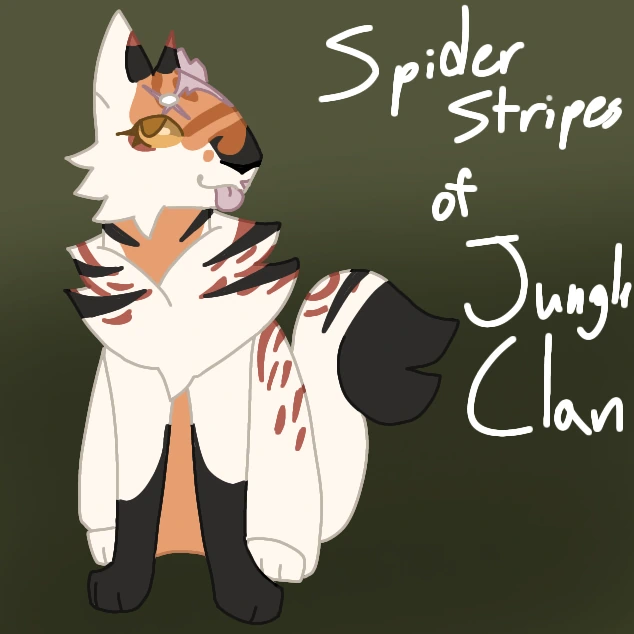 Spiderstripes character artwork