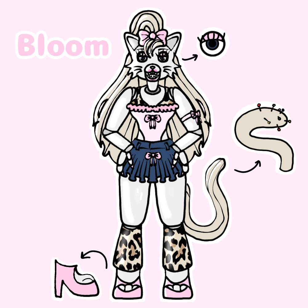 Bloom character artwork