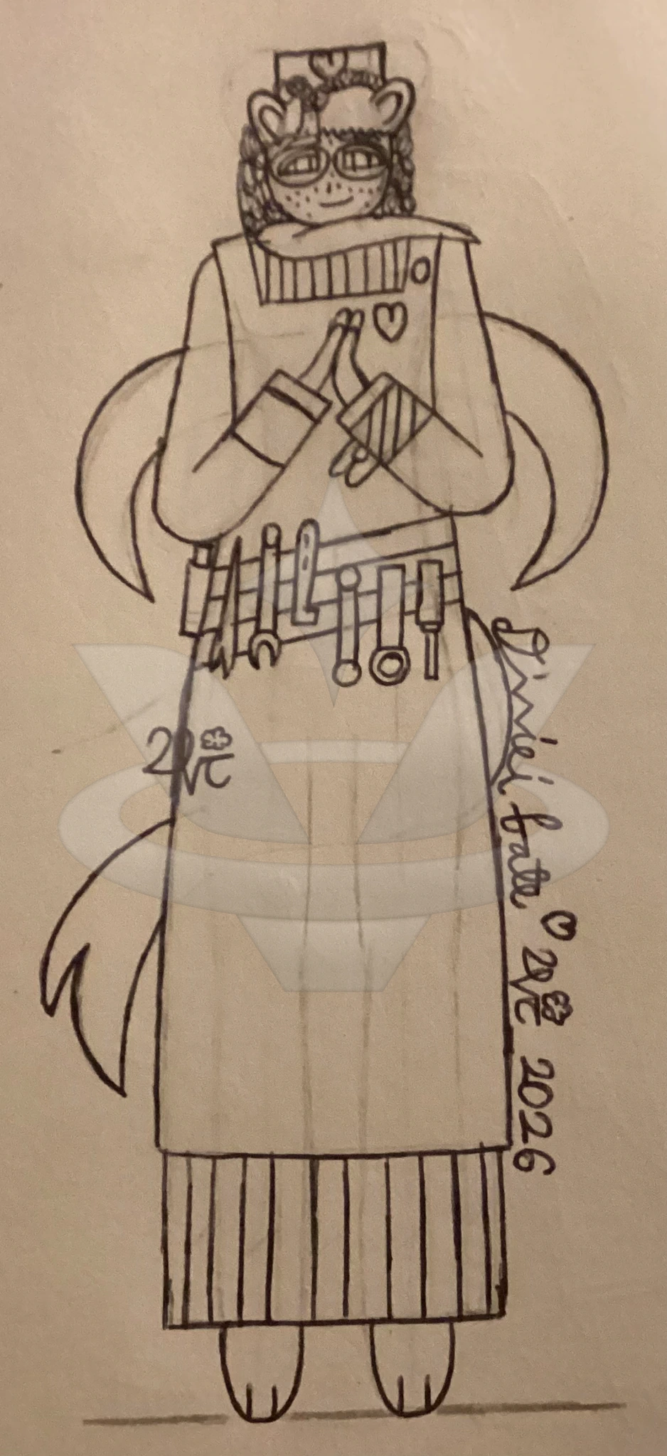 Olivia Bobble; A member of The Healing Division character artwork