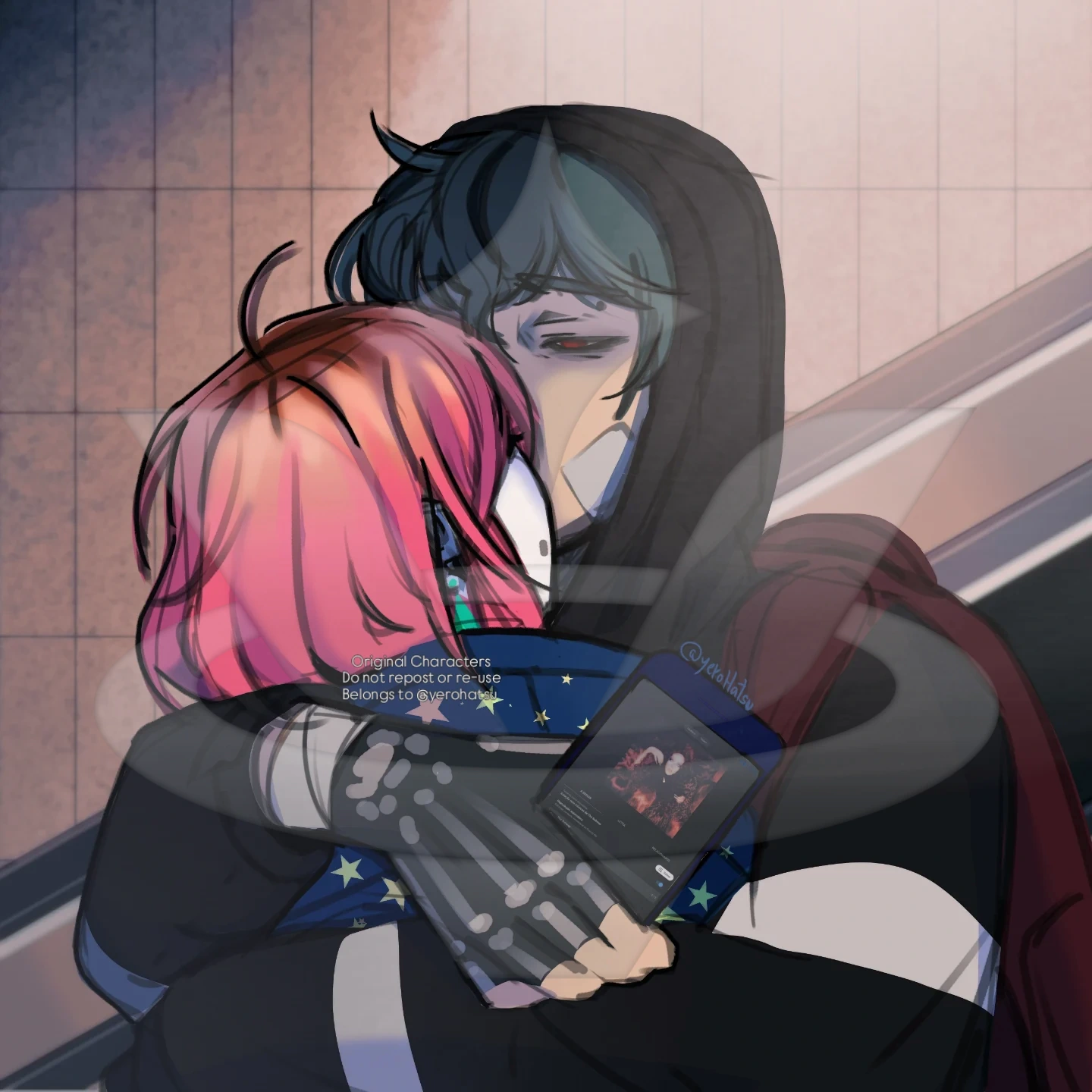 JaLor [Webtoon: Overworked] character artwork