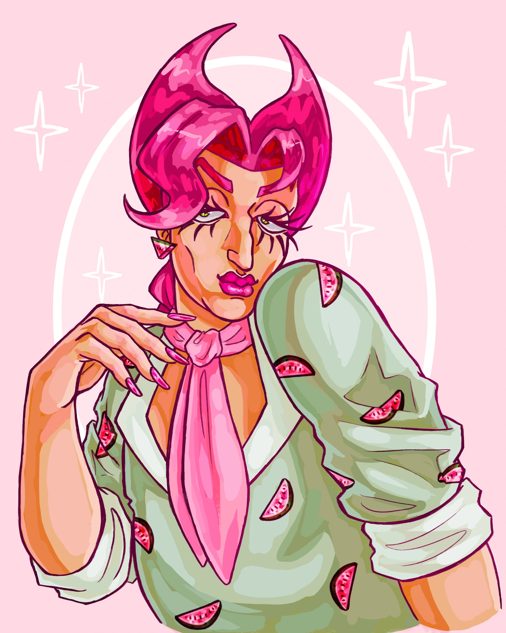 Valentino Cocomero character artwork