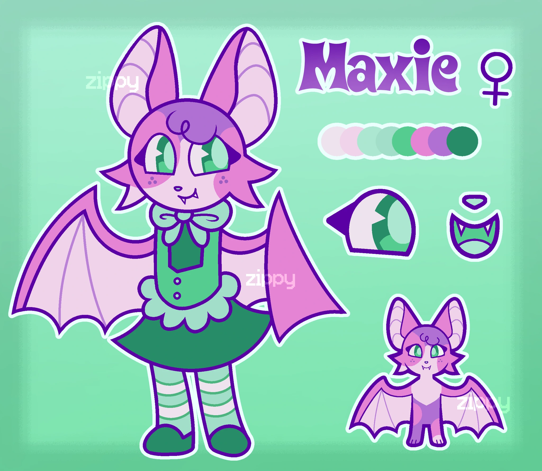 Maxie character artwork