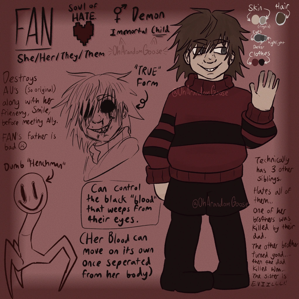 FAN [Undertale] character artwork