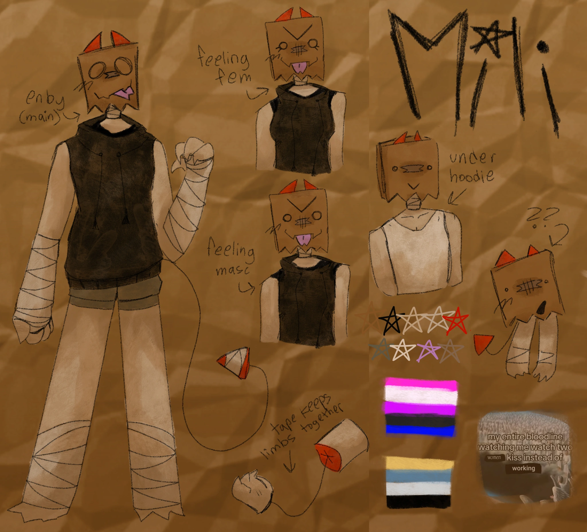 Mili (Persona!) character artwork