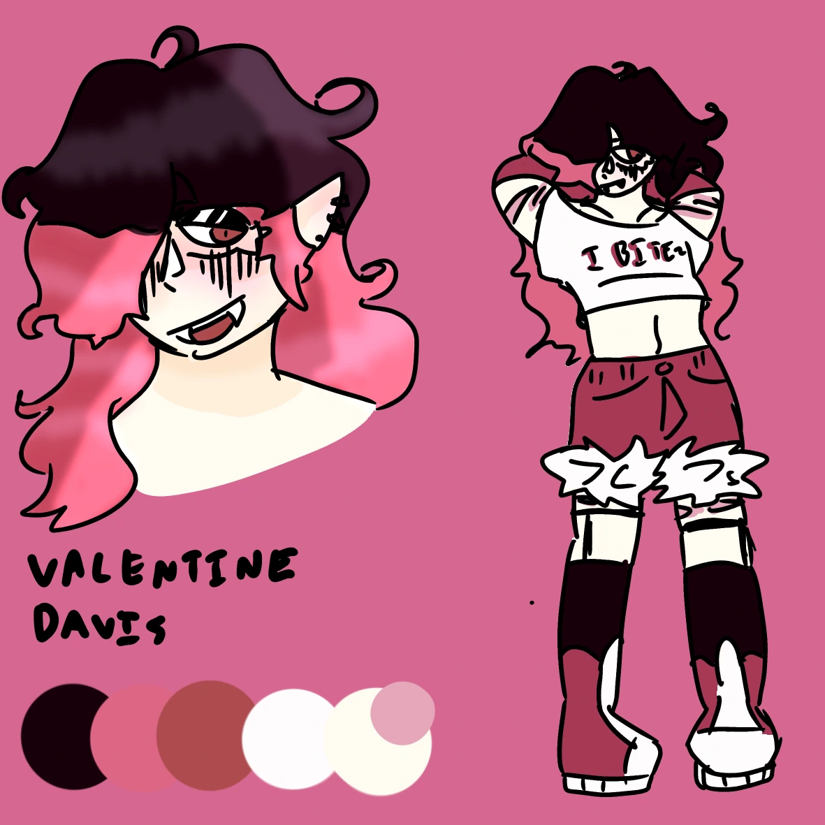 Valentine Leon Davis character artwork