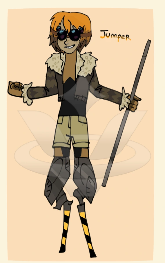 Spiderman: Jumpster character artwork