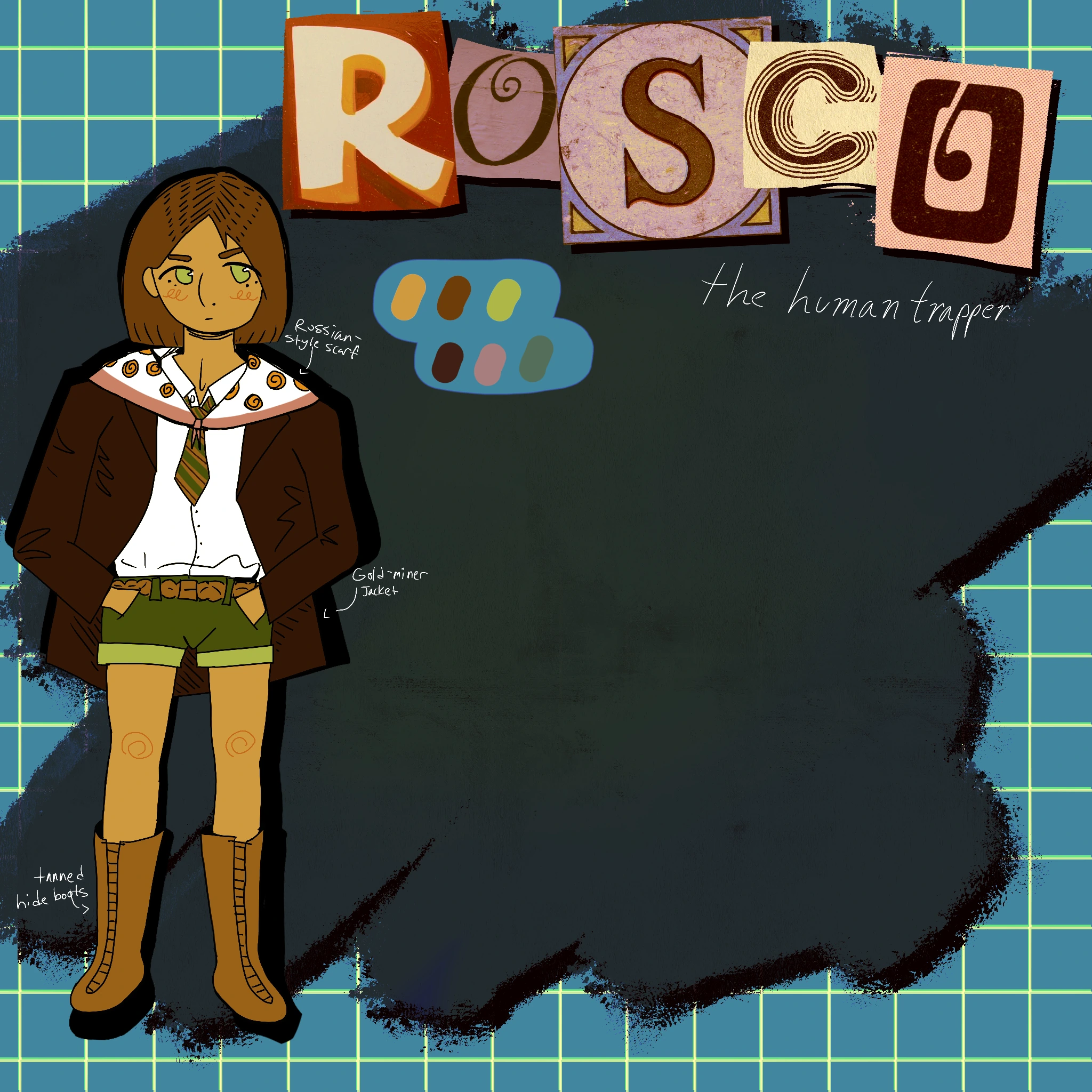 Rosco Zeia character artwork
