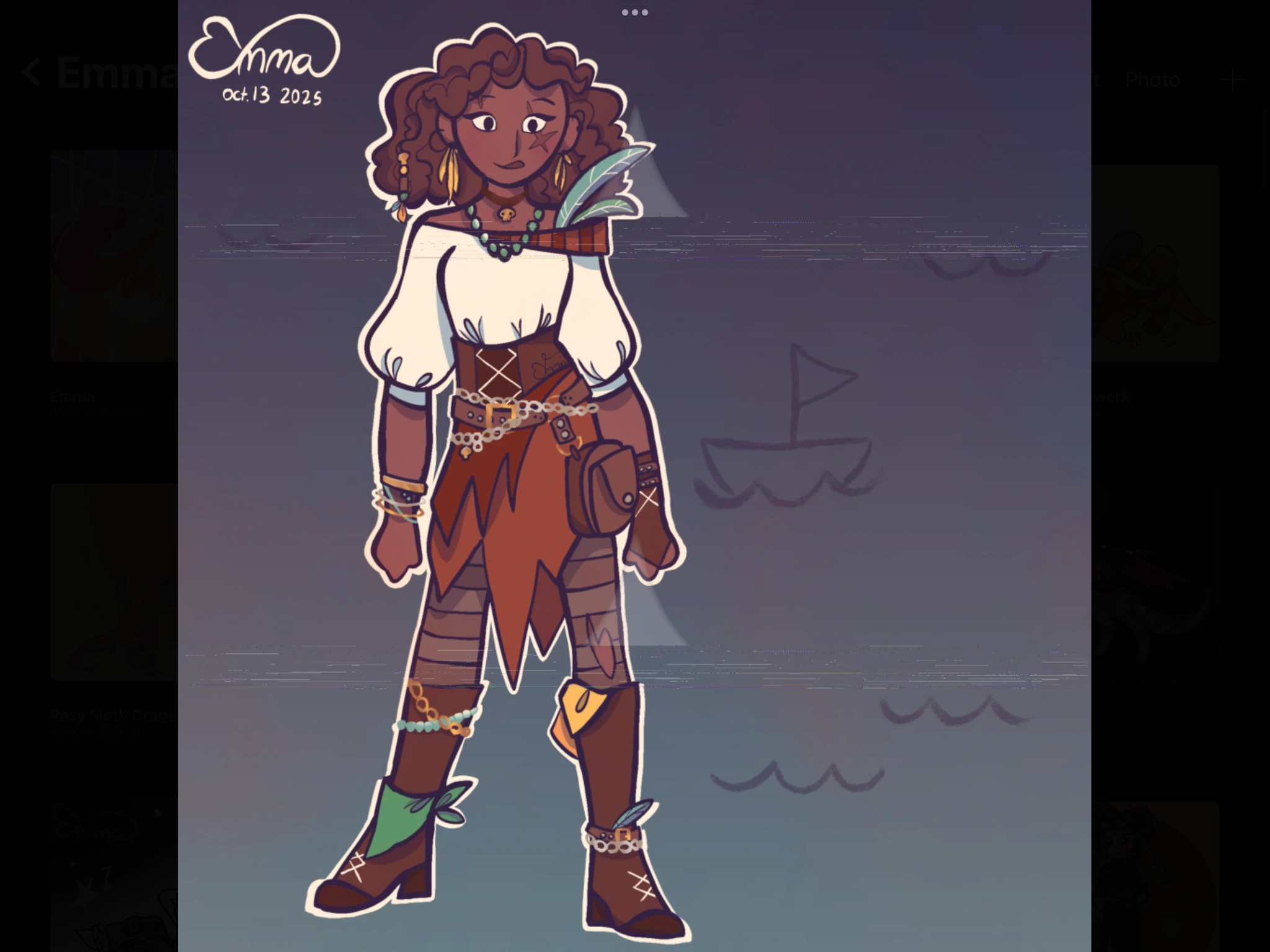 Kriss character artwork