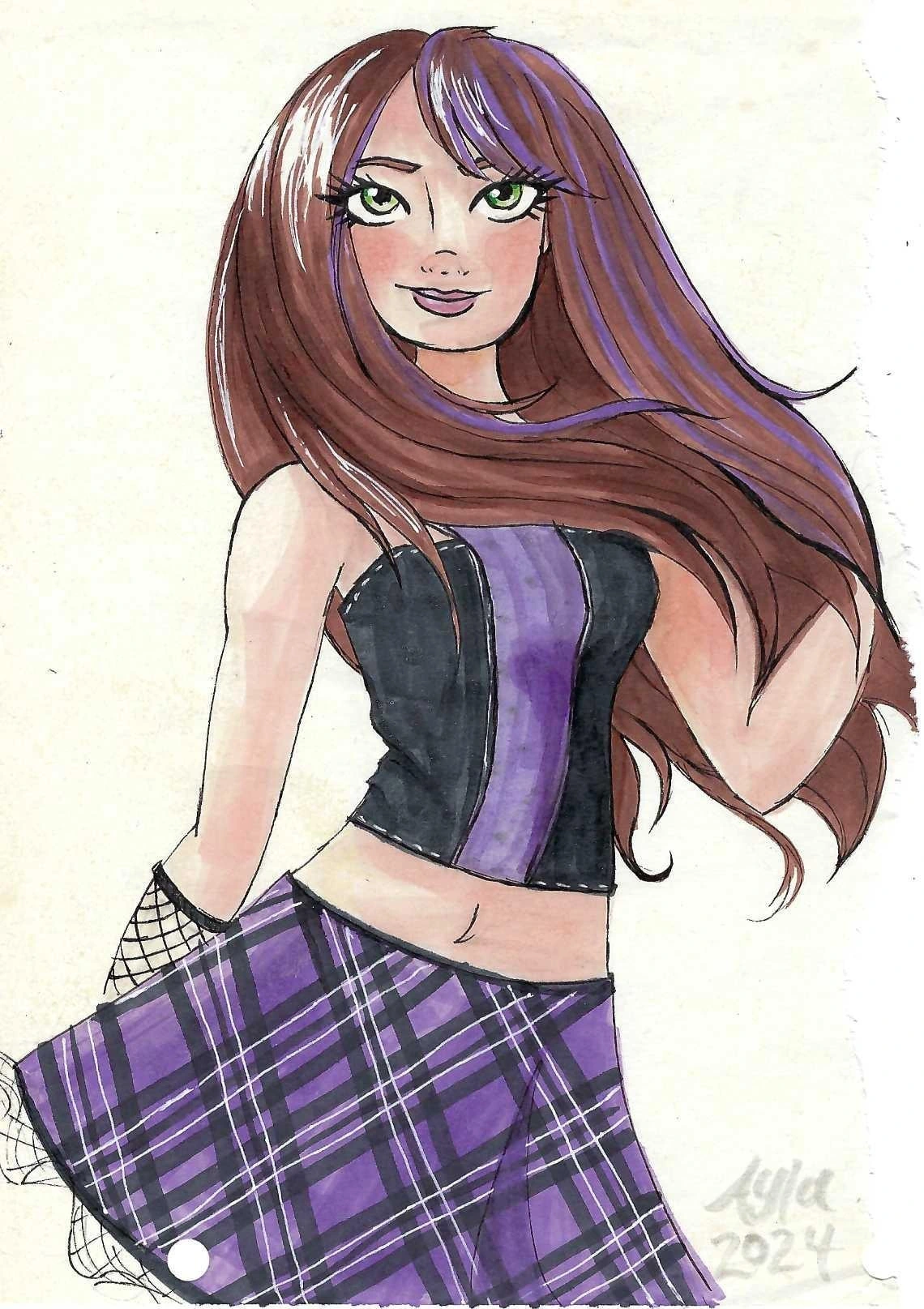Keira Roberts character artwork