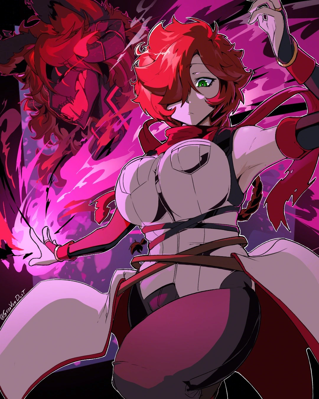 Scharlachrot V Reinherz character artwork