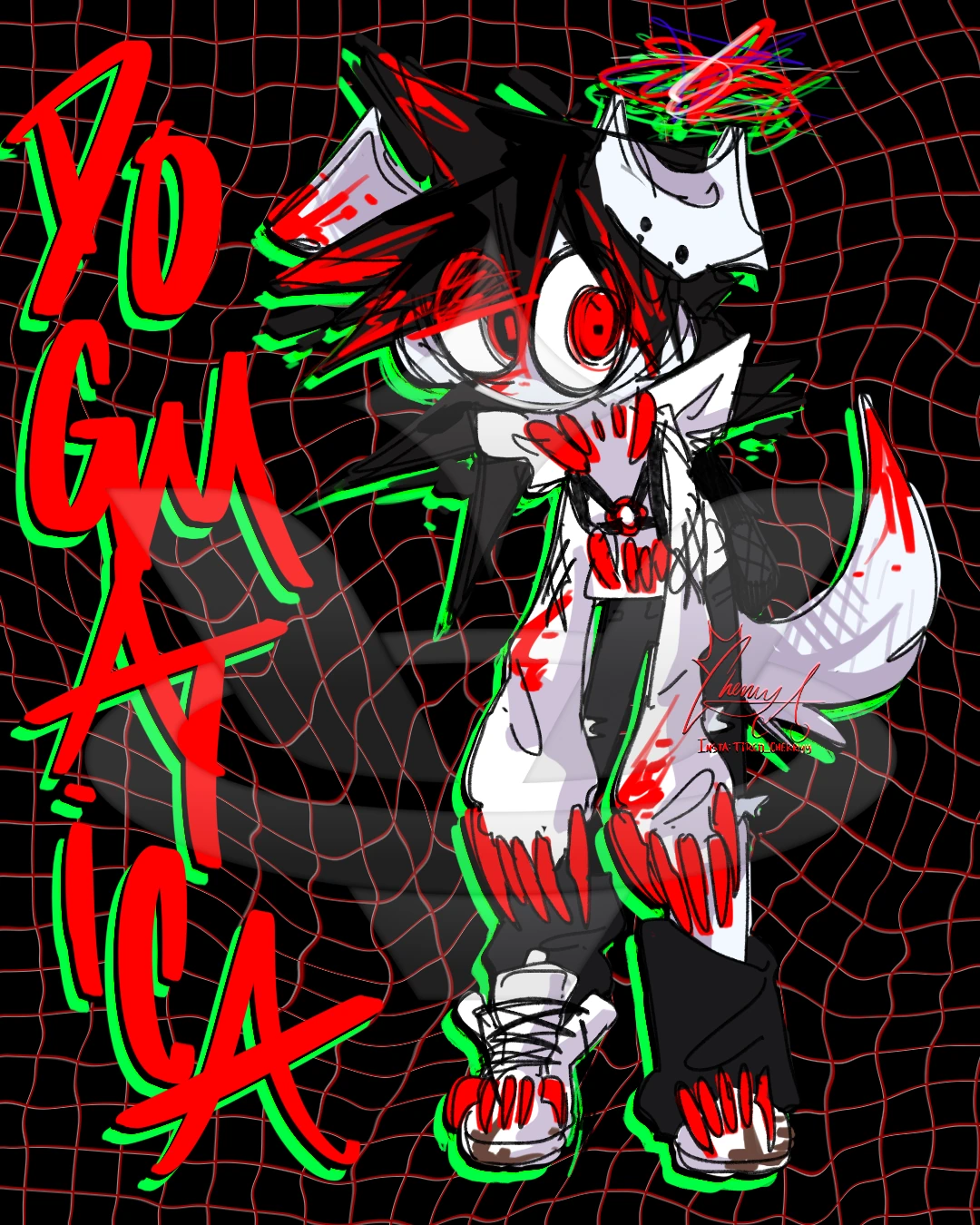 Dog character artwork