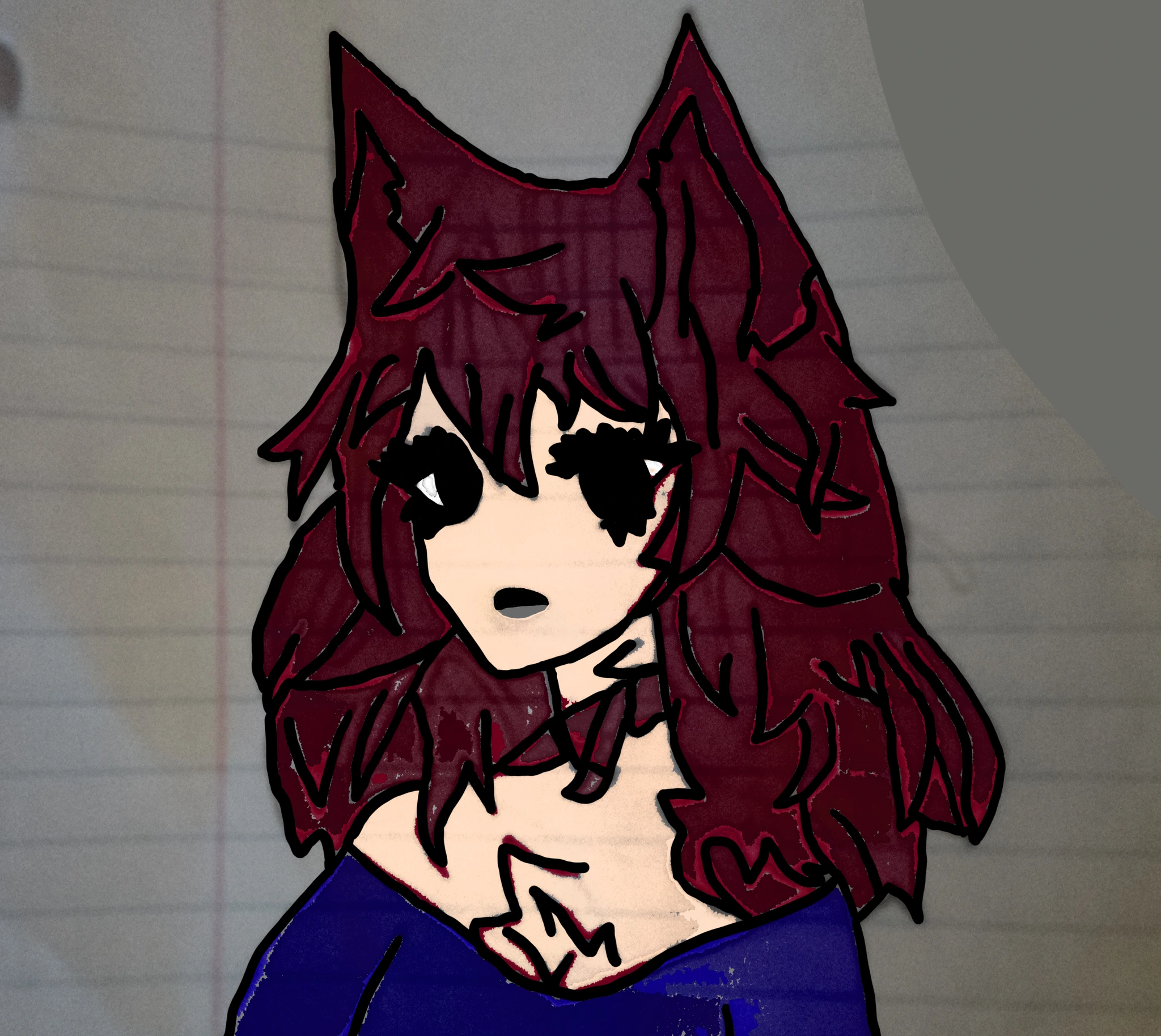 Luna moon character artwork
