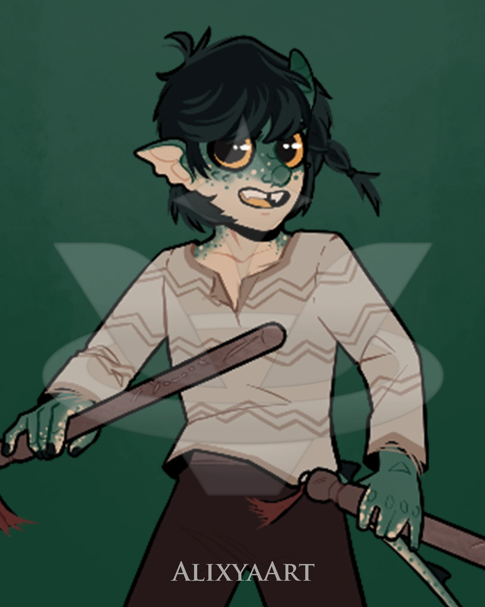 Wren Verstyn character artwork