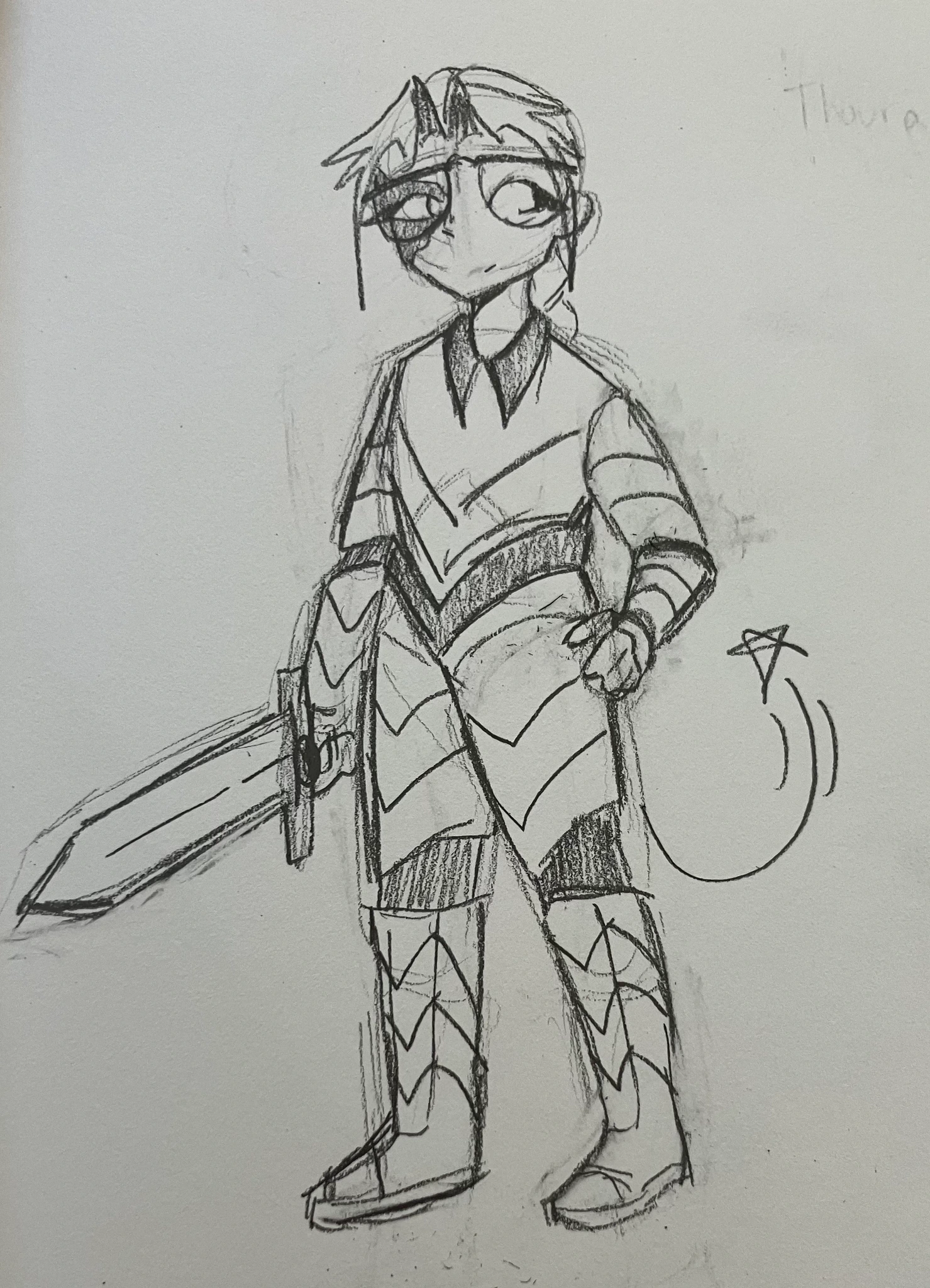 Thoura(MinecraftVrsn) character artwork