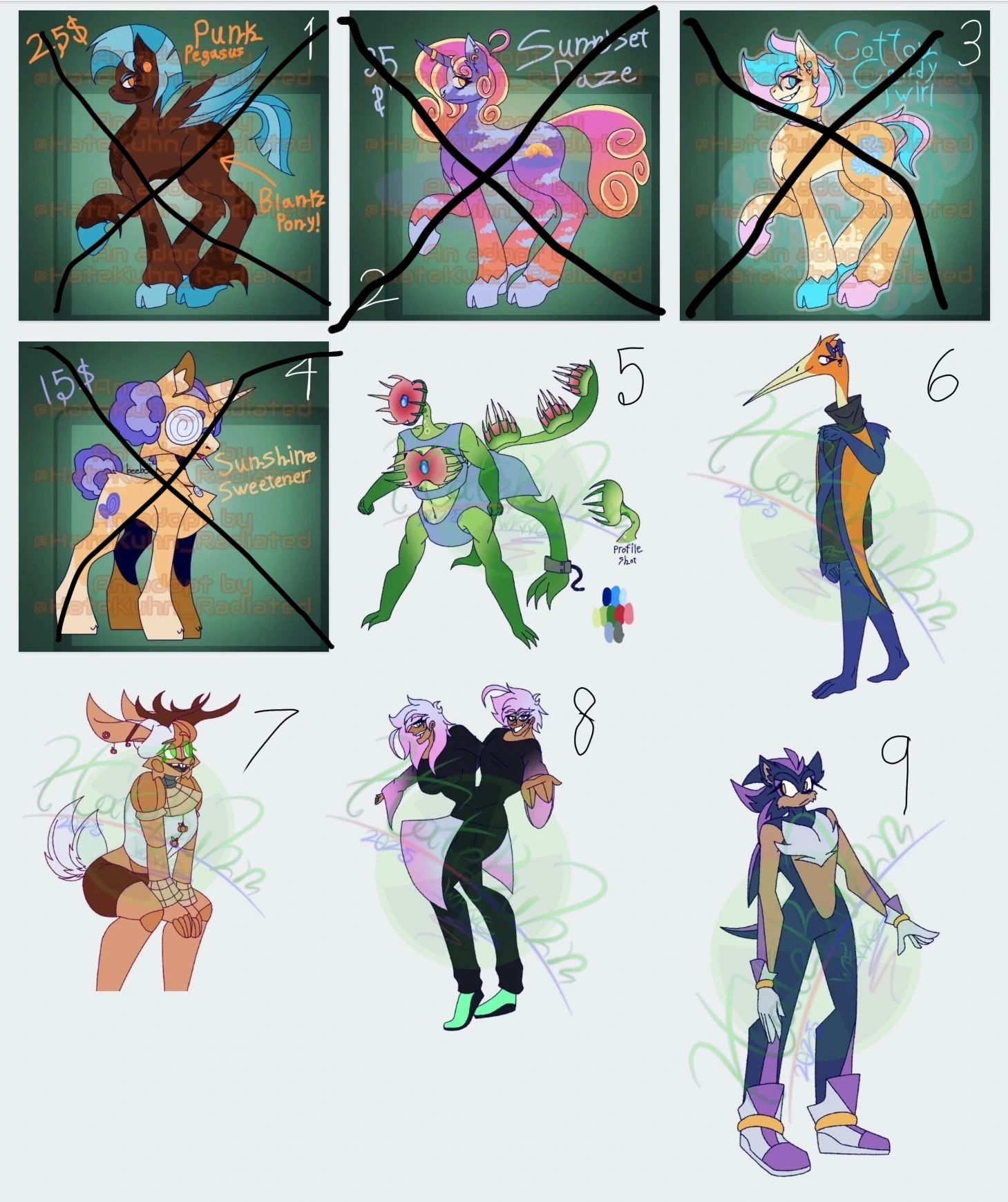 Adoptables character artwork