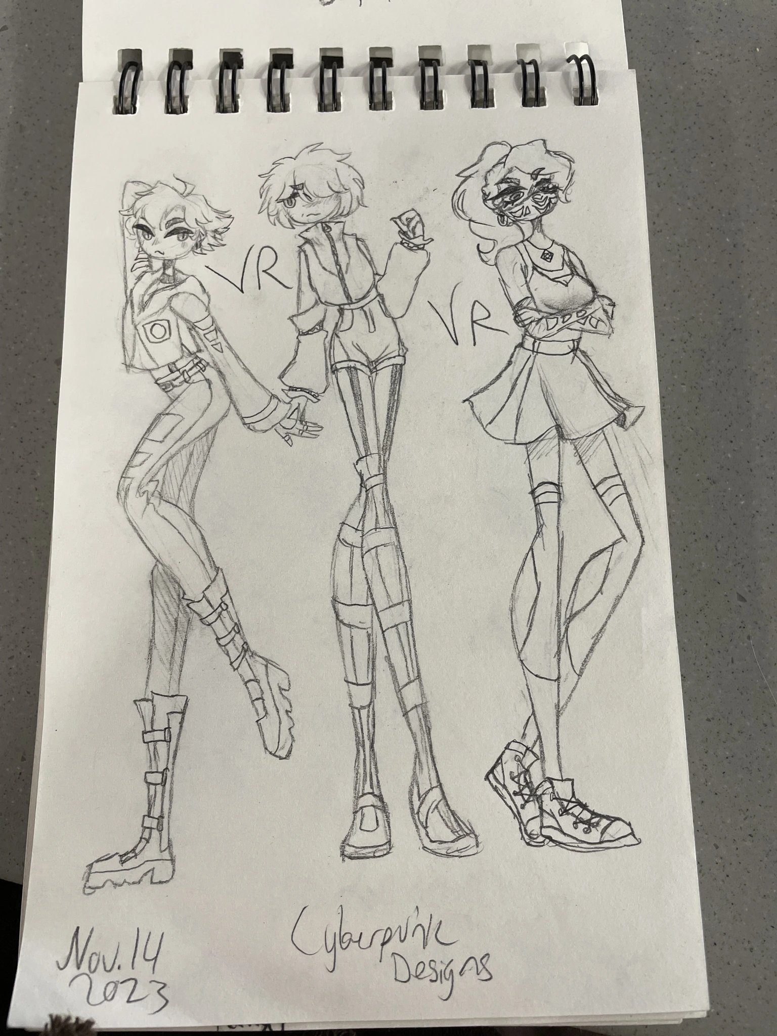 Cyberpunk Designs (1/3) character artwork