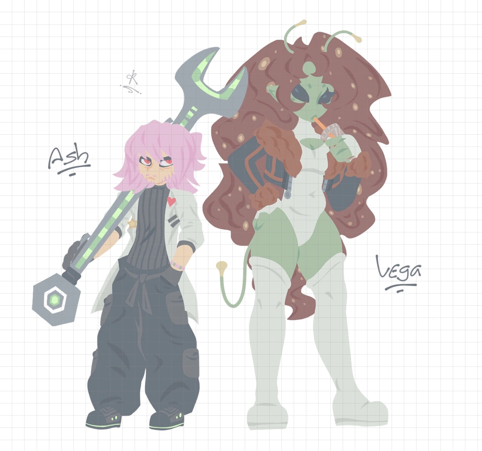 ocs character artwork