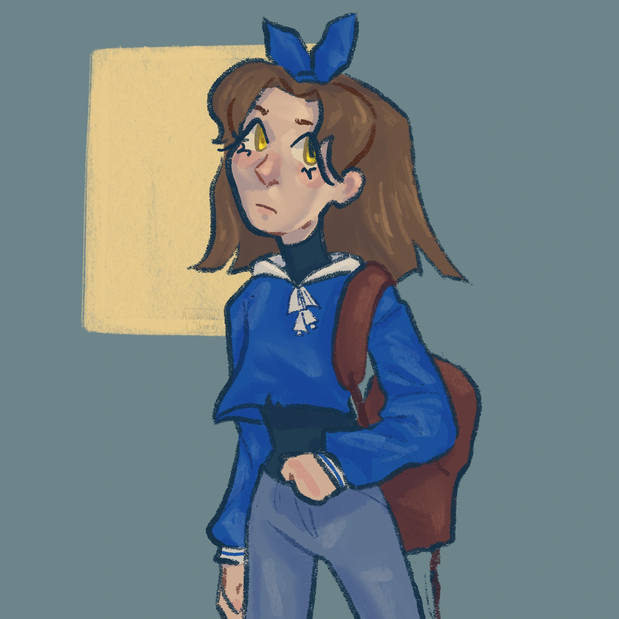Sapphire character artwork