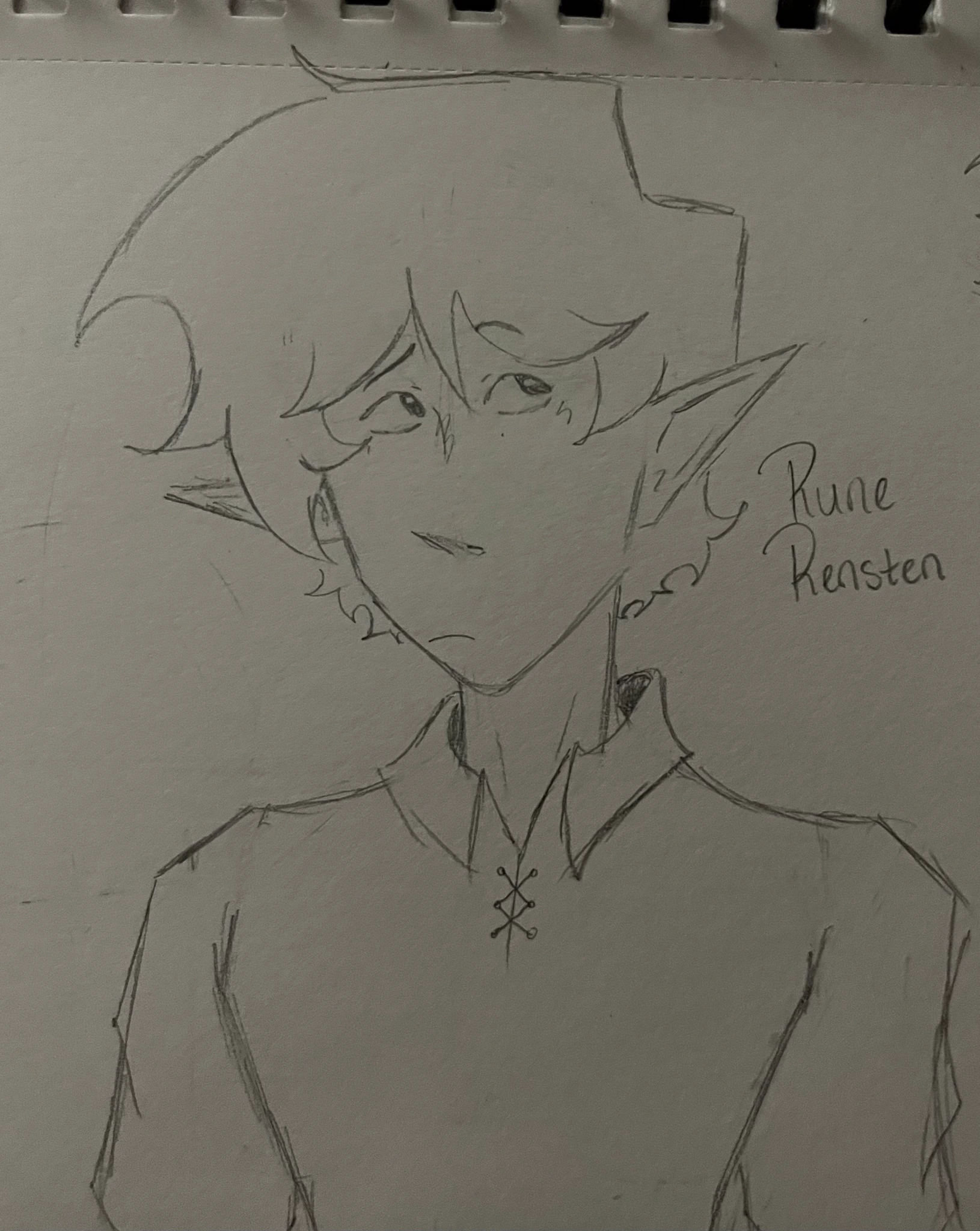 Rune Rensten character artwork