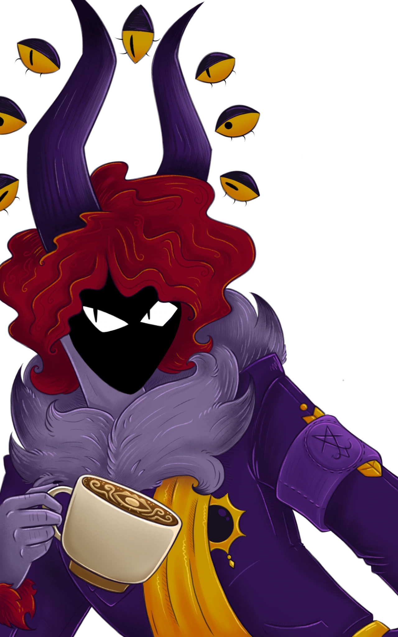 — Lucifer, Lord Of The Inferno 🐐— character artwork