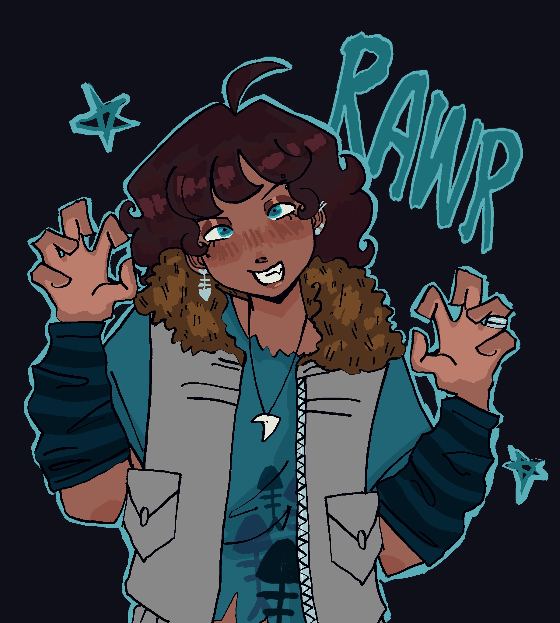 Wylie Wells character artwork